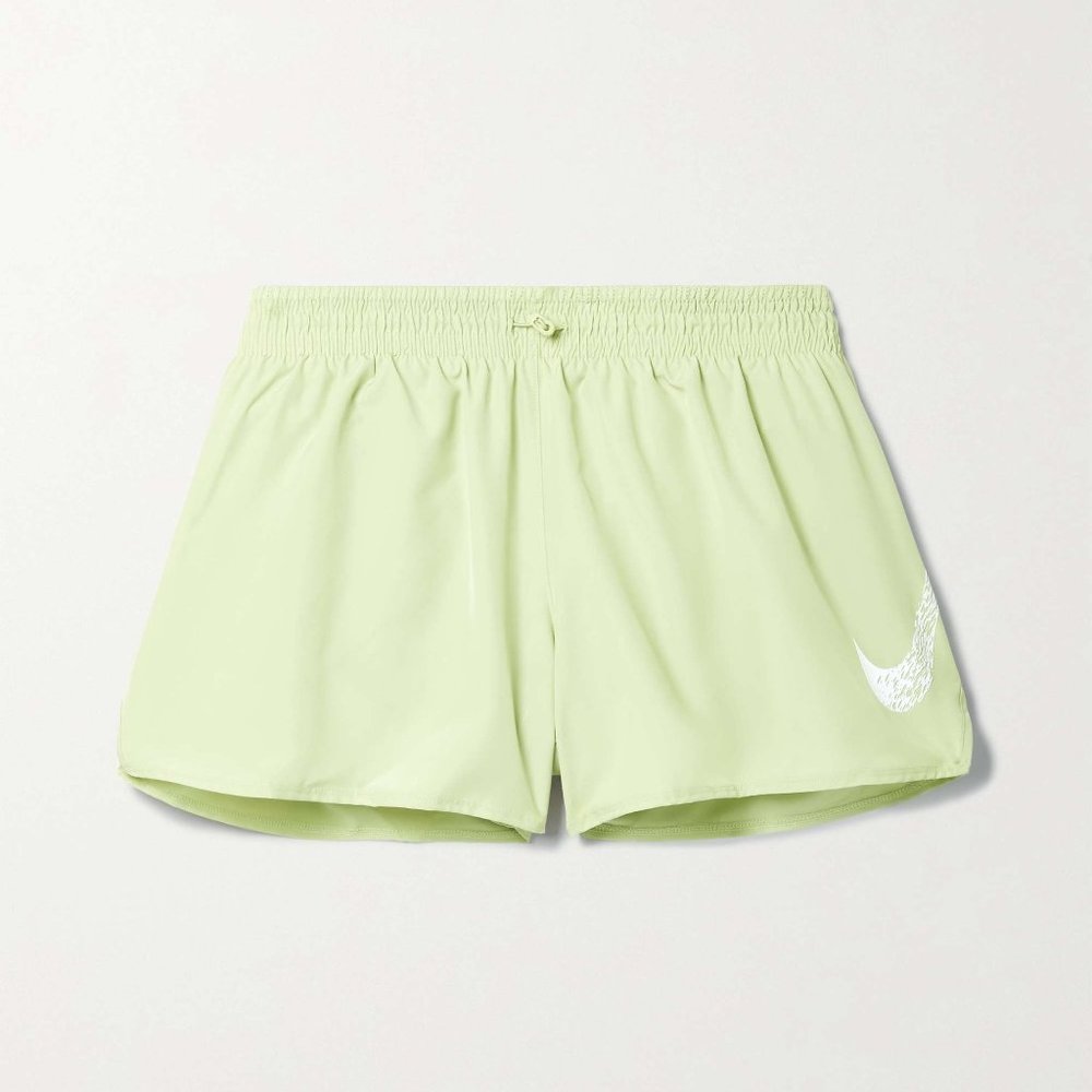 Light green Swoosh Nike DRI-Fit shorts